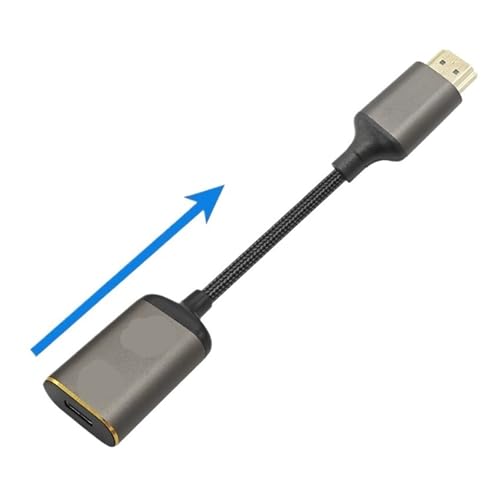 USB TY>pe C����HDMI�݊���8K C����DP DisplayPort miniDP 4K�A�_�v�^�[�ATV�{�b�N�XPS/5�X�C�b�`�p(F C to M HD 8K60HZ C)