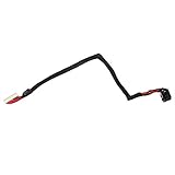 Compatible AC DC Jack Power Charging Port Connector Socket Cable Harness Replacement for Dell Alienware 15 R3 AW15R3-7003SLV-PUS AW15R3-0012SLV P/N: WV4NR, 0WV4NR DC30100Y800