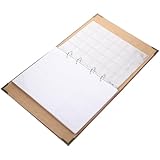 SUPVOX Álbum Coleccionador para Billetes y Monedas Portamonedas de Piel Marrón 40 Fundas para Billetes y 5 para Monedas Suministro de Recolección Soporte Organizador para Coleccionistas