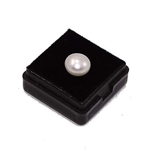 Perla blanca Ratti de 4,25 quilates unisex en plata para equilibrar el estilo diario con distinción