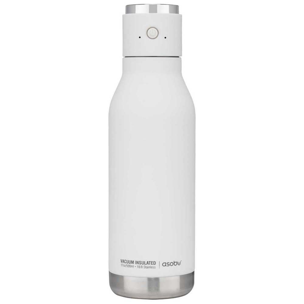 ASOBU Wireless Thermos Flask with Speaker 500 ml White