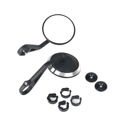 Espejos retrovisores para manillar de moto CNC antivibración para Trident y Street 675