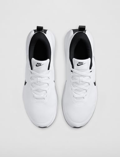 Nike Men's Promina Walking Shoes, White/Black, 9.5