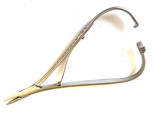 Image of Dental Mathieu Standard 5.5 inch Needle Holder Forceps Plier Surgical Instruments