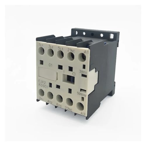 Contacteur AC miniature CJX2-K0901 bobine 380V pour circuit de commande 3P