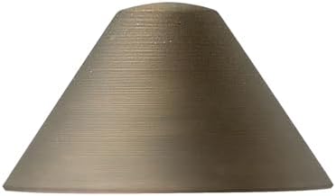 Hinkley Hardy Island Triangular 12v Deck Sconce Light, Integrated LED Included, Cast Brass, Frosted Glass, Hardy Island Series, Matte Bronze Finish