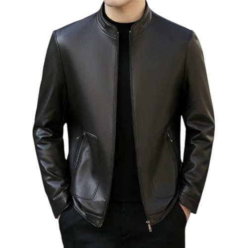 Veste homme pour le travail et les loisirs en cuir synthétique épais