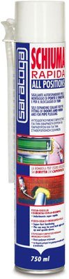SARATOGA SCHIUMA 750 ml RAPIDA 40 lt ALL POSITIONS