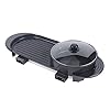 2-in-1 Hot Pot en BBQ grill met antiaanbakplaat 5-traps temperatuurinstelling elektrische grill Hot Pot