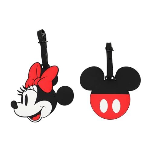 Disney Mickey & Minnie 2-Pack Luggage Tags
