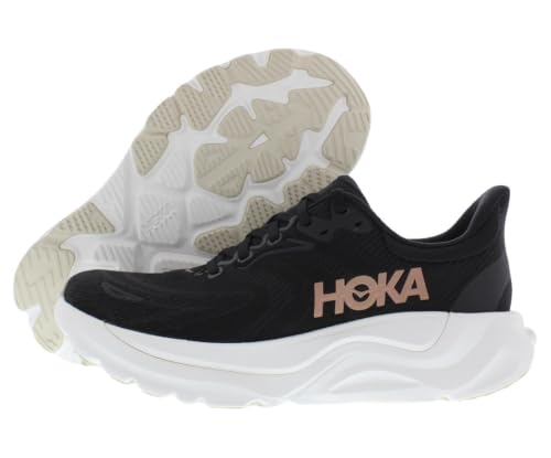 Hoka Women's Arahi 8 Black/Rose Gold 8 Medium