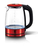 Berlinger Haus Wasserkocher 1,7l BH-9117 Bordeaux