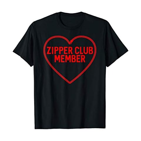 Heart Attack Zipper Club Open Heart Surgery Survivor T-Shirt Cover