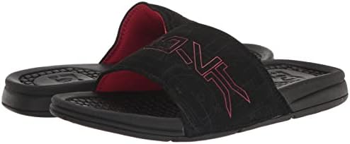 DC Men's Star Wars Bolsa Slide Sandal, Black/Black/Red, 7 | Image 6