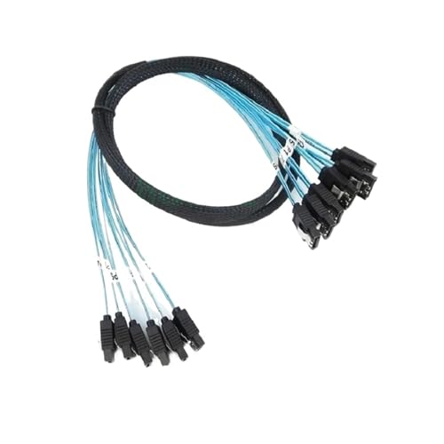 Cable SATA 3 6Gbps 0.5 metros miniatura 3