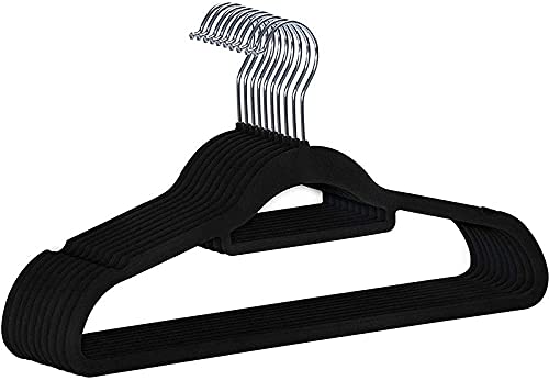 Ediesi, Kleiderbügel aus Samt mit Kie Bar Cover