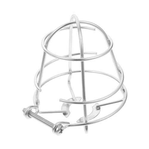 Operitacx Stainless Steel Sprinkler Head Protector Cage for Fire Extinguishing Systems Fire Sprinkler Cover Guard Preventing Damage and Ensuring Reliable Operation Silver Material