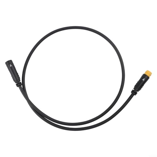 Câble d'extension étanche à 3 broches pour vélo électrique avec connecteurs mâles vers femelles à double extrémité pour scooters électriques, motos et moteurs de moyeu (mâle vers femelle)