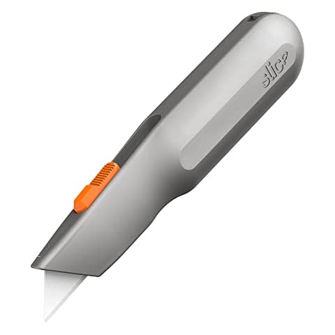 Slice Metal-Handle, 1 Utility Knife, Manual Blade Stays in Position Cover