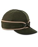 Stormy Kromer Men's Original Wool Cap,7.5, Olive