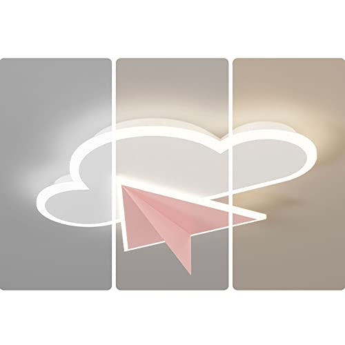 Plafonnier avion LED trois couleurs dimmable contre la fatigue visuelle - 5