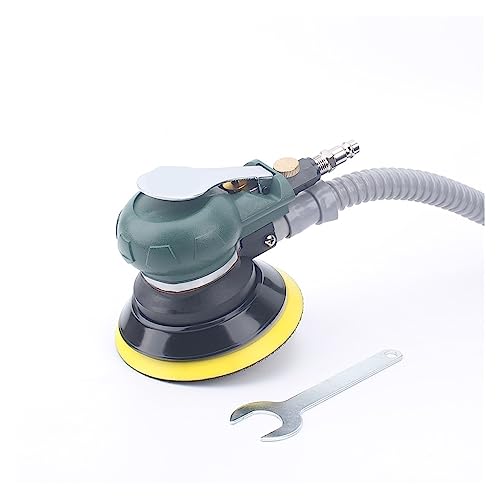 Esmeriladora de banco Lijadoras neumáticas de autovacío de 5 pulgadas, lijadora de 125MM, pulidora de coche con órbita excéntrica de aire de 4,8mm