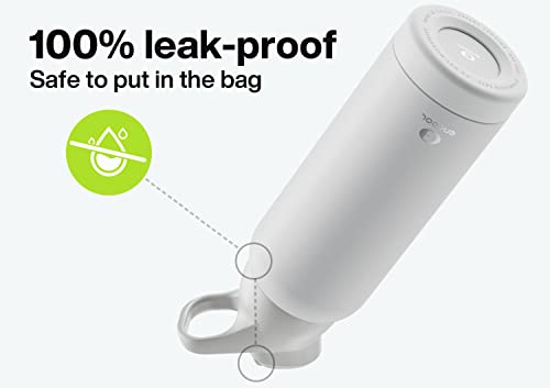 Encool Insulated Stainless Steel Water Bottle With Straw And Carry Loop, Double Wall Cold For 36 Hours, Tritan Leak Proof Lid For Sports, Travel, 32 Oz, Snowflake #TOP2