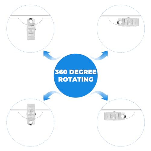 Image of Eaasty 800 Packs Name Tags with Clips and Printable Inserts Clip On Name Badges Customizable Clear ID Badge Holder with Clips 3 inch x 4 inch Horizontal PVC for Meeting Seminar Show Event and Conference