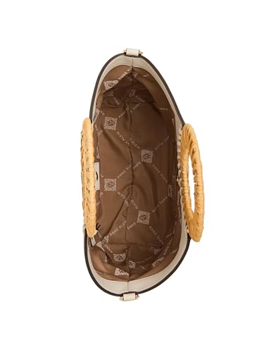 Bolso Tote Anne Klein con asa circular y correa desmontable miniatura 7