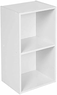 Albert Austin Book Shelf Cube Storage 1-2-3-4 Tier Cube Bookcase, Shelving Unit Display, Storage Unit for Office, Living Room Decor (Green, 2 Tier)