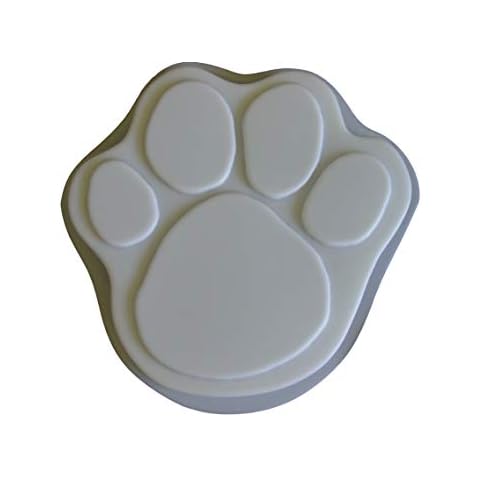 Huge 16 Inch Dog Cat Paw Print Plastic Craft Mold use with Concrete or Cement to make Stepping Stones 1148 Cover
