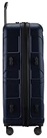 suitline - Hartschalen-Koffer Koffer Trolley Rollkoffer Reisekoffer, TSA, 66 cm, ca. 58 Liter, 100% ABS matt, Dunkelblau – Ansicht 5
