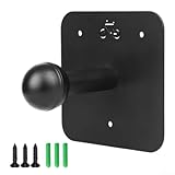 Gdfnmogo Wandmontierter Fahrradträger für die Garagenaufbewahrung, robuste 60 kg Kapazität, Stahlwandaufhänger mit Schrauben und Erweiterungsstiften, passend für die meisten Anhängerkupplungen