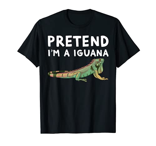 Déguisement humoristique pour Halloween « Pretend I'm A Iguana » T-Shirt