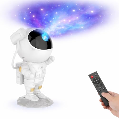 Image of Light Lamp - Night Light for Kids, Girls & Boys | Cute Bedroom Decor for Women | Valentine Special (White- Astronaut Lamp)
