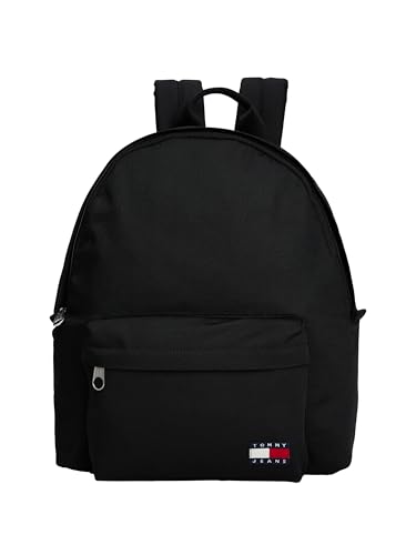 Image of Tommy Jeans Mens Essential Daily Dome Backpack, BLACK One Size