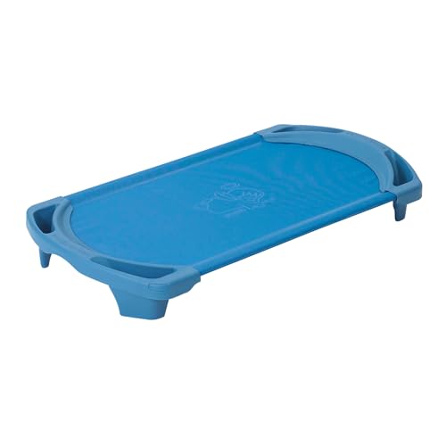 Image of Angeles Sleeping Cot Daycare Essentials, Ocean Blue, Toddler, Single