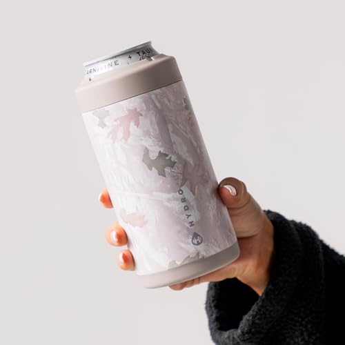 Image of HydroJug Tall Can Cooler 16 oz, Stainless Steel Can Holder, Camo