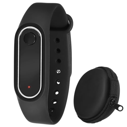 Image of Gatuida Black Wristbands 2 Pcs Anti-Static Bracelet Wireless Bracelet Anti Static Wrist Strap Bracelet to Remove The Body Static Bracelet for Women Universal Static Belt Men and Women, medium