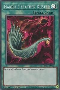 Harpie's Feather Duster - EGS1-EN022 - Super Rare - 1st Edition