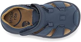 Stride Rite Boy's SRT Archie Sandal, Navy, 6.5 Toddler | Image 5