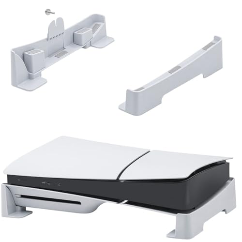 Image of Verilux Desk Stand for PS5 Slim /Pro Console, Horizontal Stand for PS5 Slim /Pro Console, Anti-Slip Base Accessories for Playstation Digital & Ultra-HD Edition