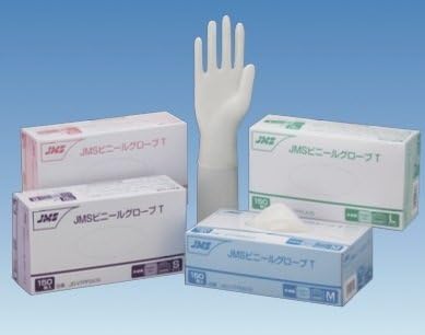 Amazon Jmsビニールグローブ Tタイプ パウダー付き プラスチック手袋 150枚入 サイズm ビニールグローブ Tタイプ 衛生用品 ヘルスケア