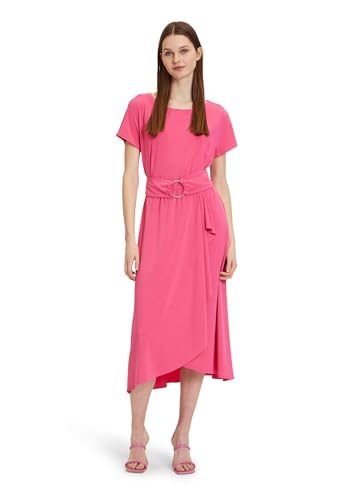 Betty Barclay Damen Midikleid mit Volant Pink Flambé,44
