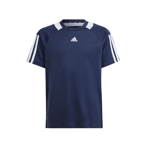 adidas Kids Sereno Training Top Junior Boys Navy/White 5-6 Years