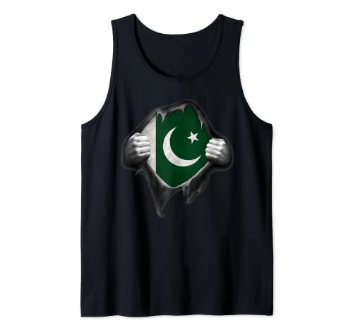 Pakistán Bandera Pakistaní Camiseta sin Mangas