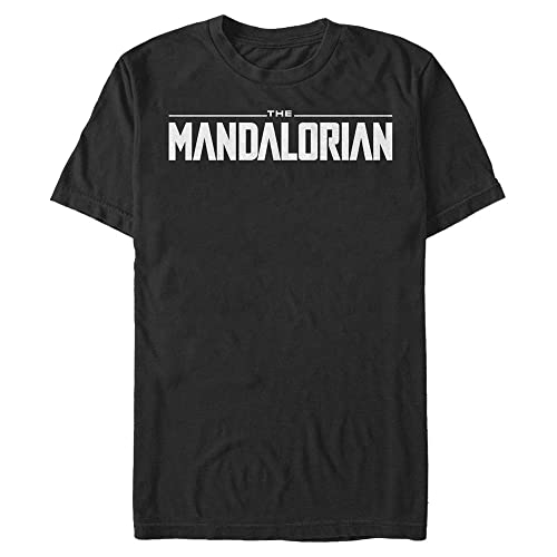 T-Shirt Homme Star Wars Logo Mandala BW coton noir imprimé