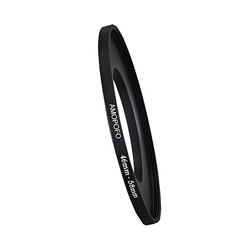 Image of 46mm Lens to 58mm Camera Filter Ring Compatible with for All Brands 46mm Lens and 58mm UV,ND,CPL Camera Filter Accessories