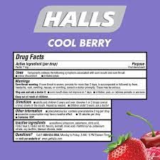 Halls Breezers Throat Drops