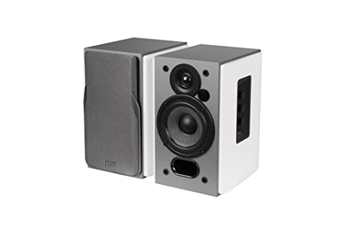 Edifier R1380DB Blanc – Enceintes Studio bibliothèque Actives, Télécommande IR, Bluetooth 5.1 APTX, Entrées RCA, Prises… - Les Beatles, Paul McCartney, John Lennon, RIngo Starr, George Harrison Edifier R1380DB Blanc - Enceintes Studio bibliothèque Actives, Télécommande IR, Bluetooth 5.1 APTX, Entrées RCA, Prises… – Image 6